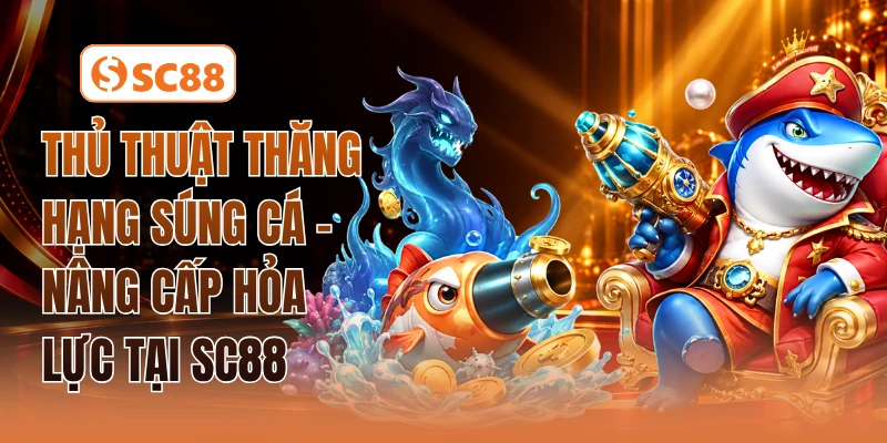 Thủ Thuật Thăng Hạng Súng Cá - Nâng Cấp Hỏa Lực Tại SC88